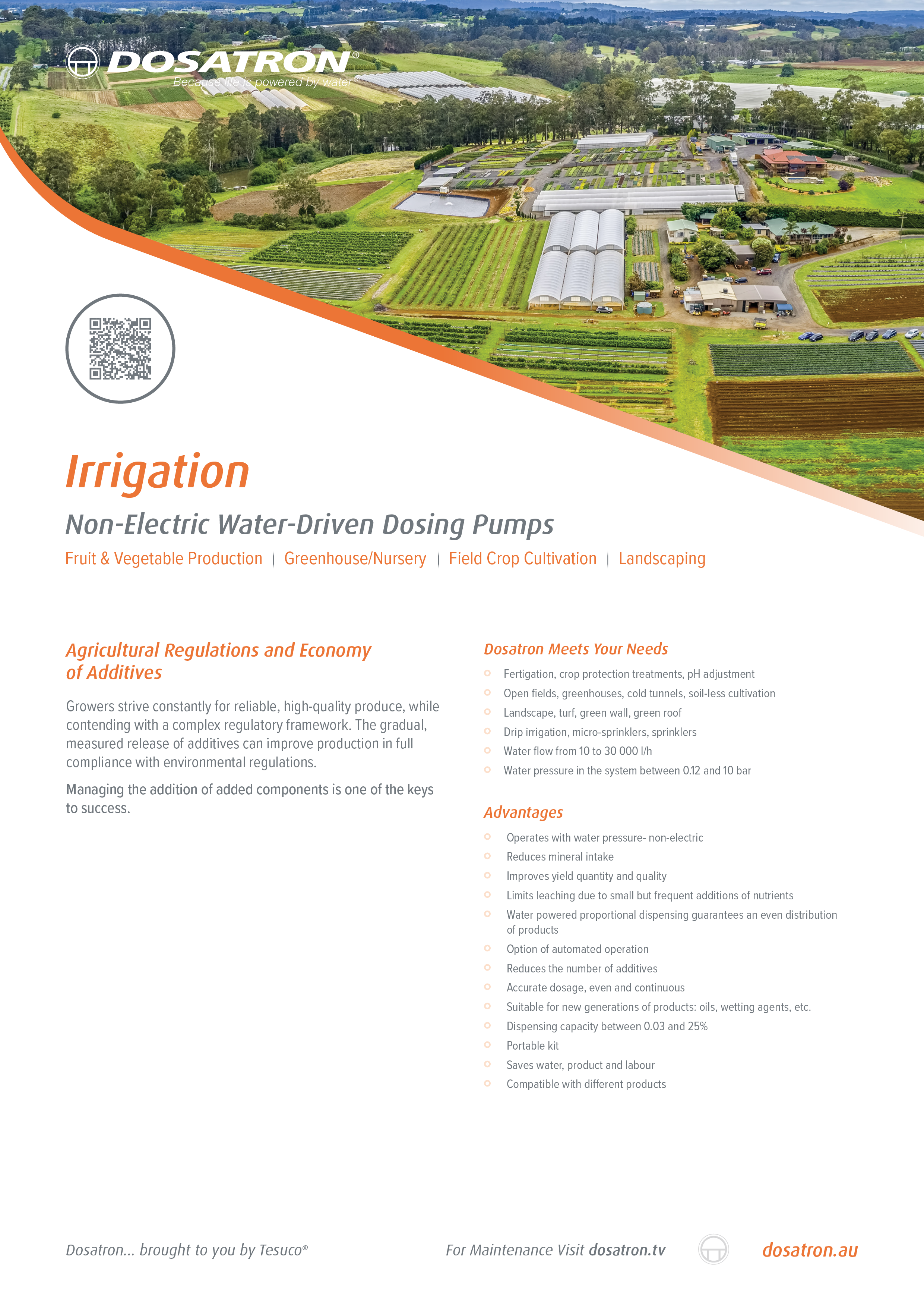 Irrigation Brochure