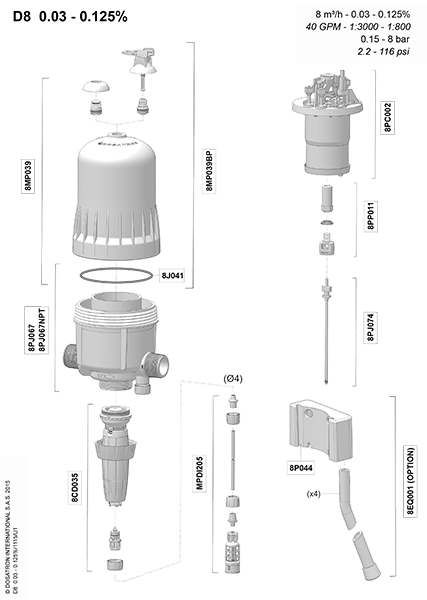 Eclate D8WL3000 u 1